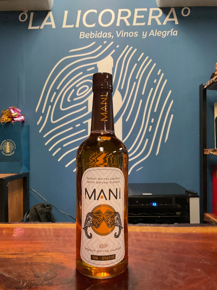 Maní Peanut Butter Liqueur (Aibonito, Puerto Rico) — 750 ml | 35% ABV (70 Proof)