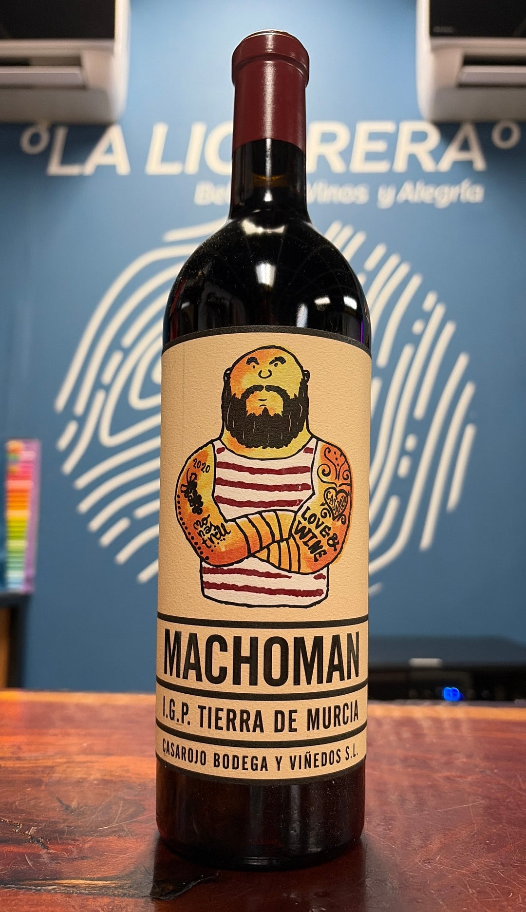 Machoman Tierra de Murcia IGP Red Wine 750ml