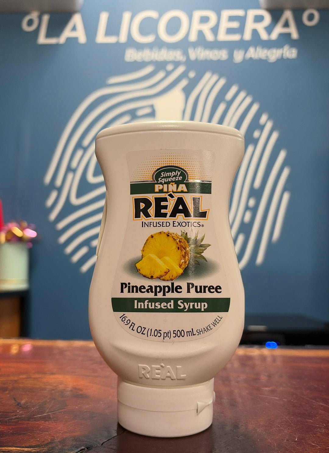 Real Pineapple Puree Infused Syrup 16.9oz