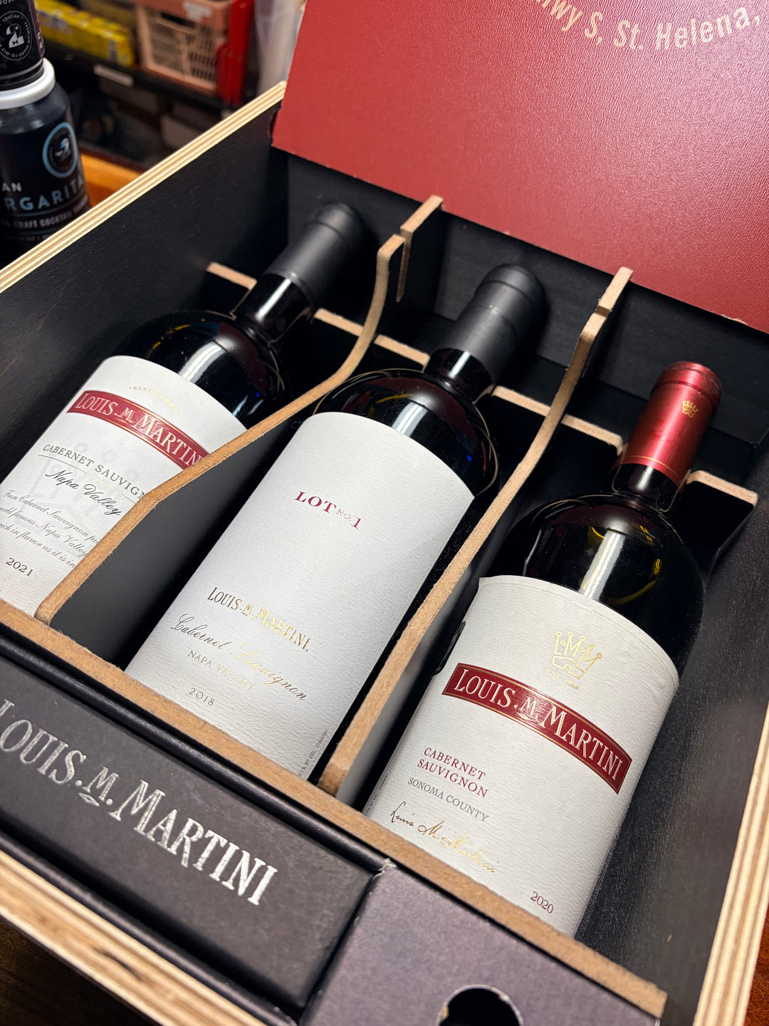 Louis M. Martini Premium Gift Set 750ml