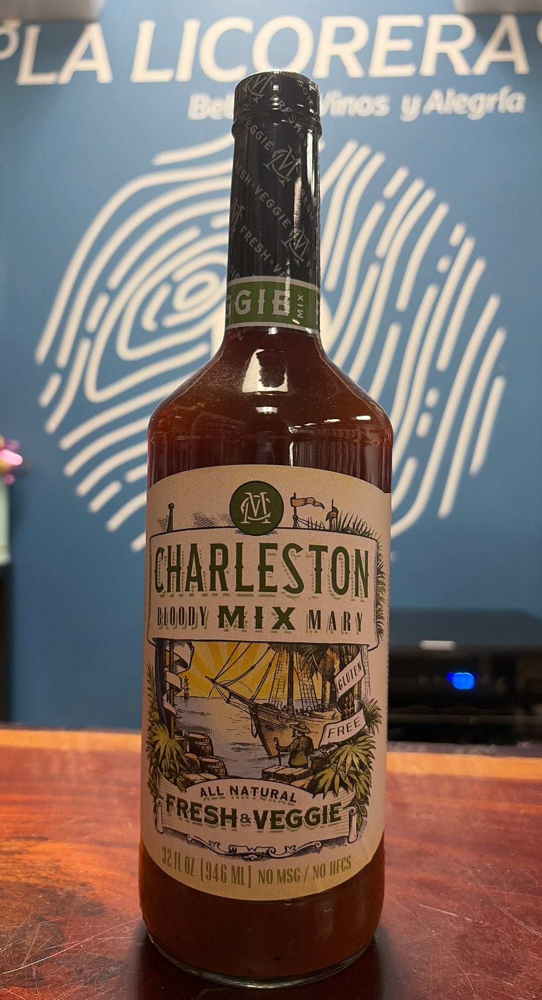 Charleston Fresh & Veggie Bloody Mary Mix 32oz