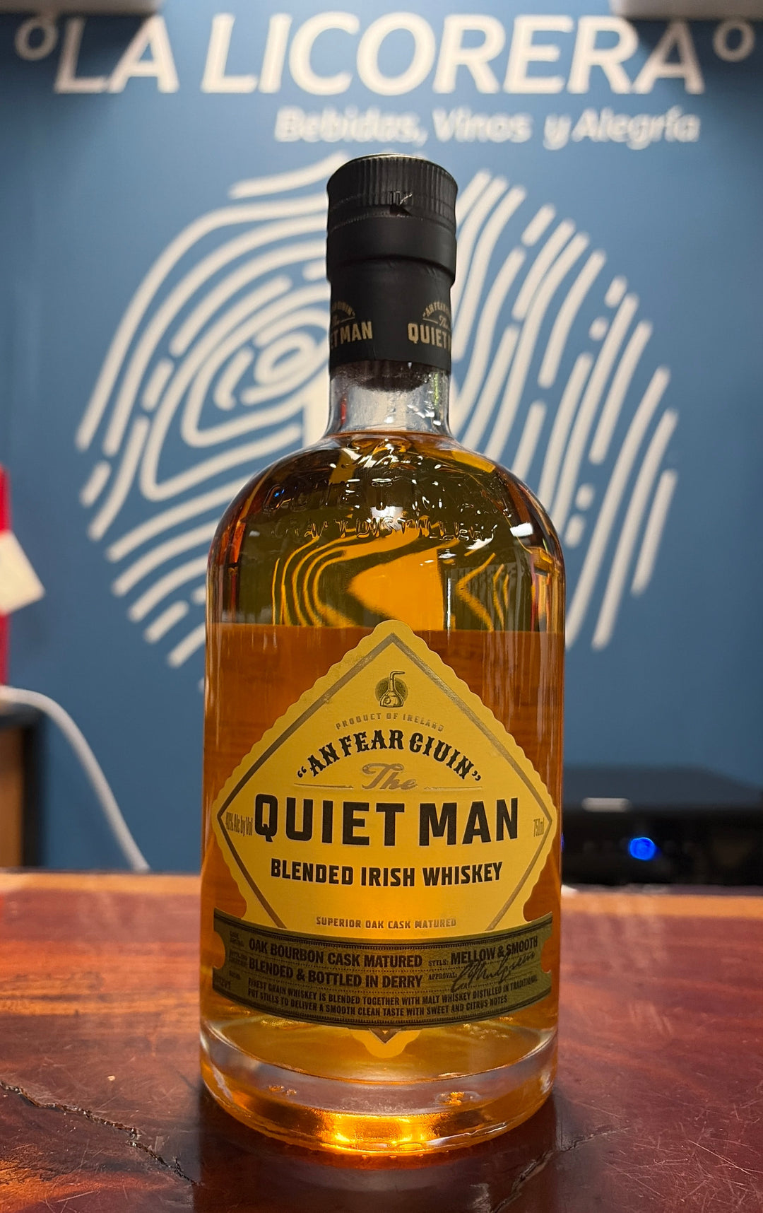The Quiet Man Traditional Irish Whiskey 750ml