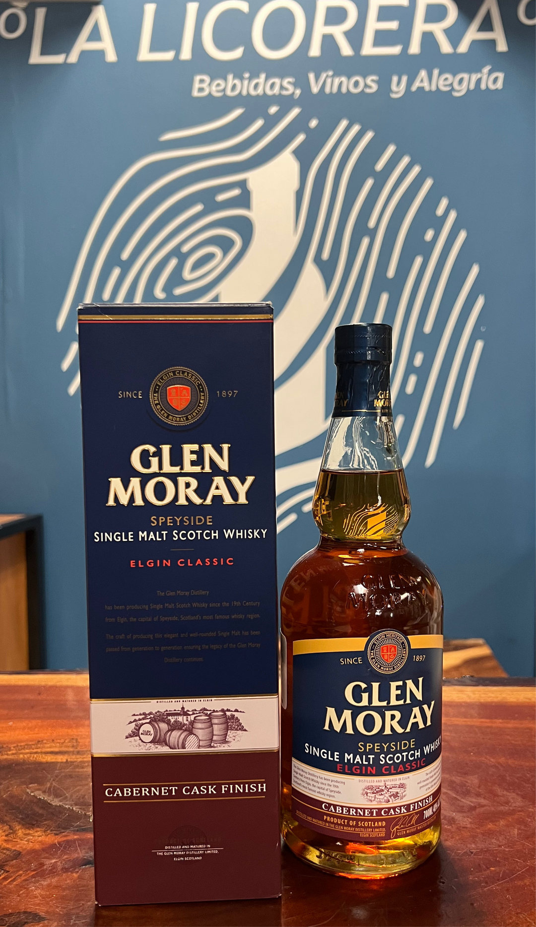 Glen Moray Cabernet Sauvignon Cask Finish Single Malt Scotch 750ml