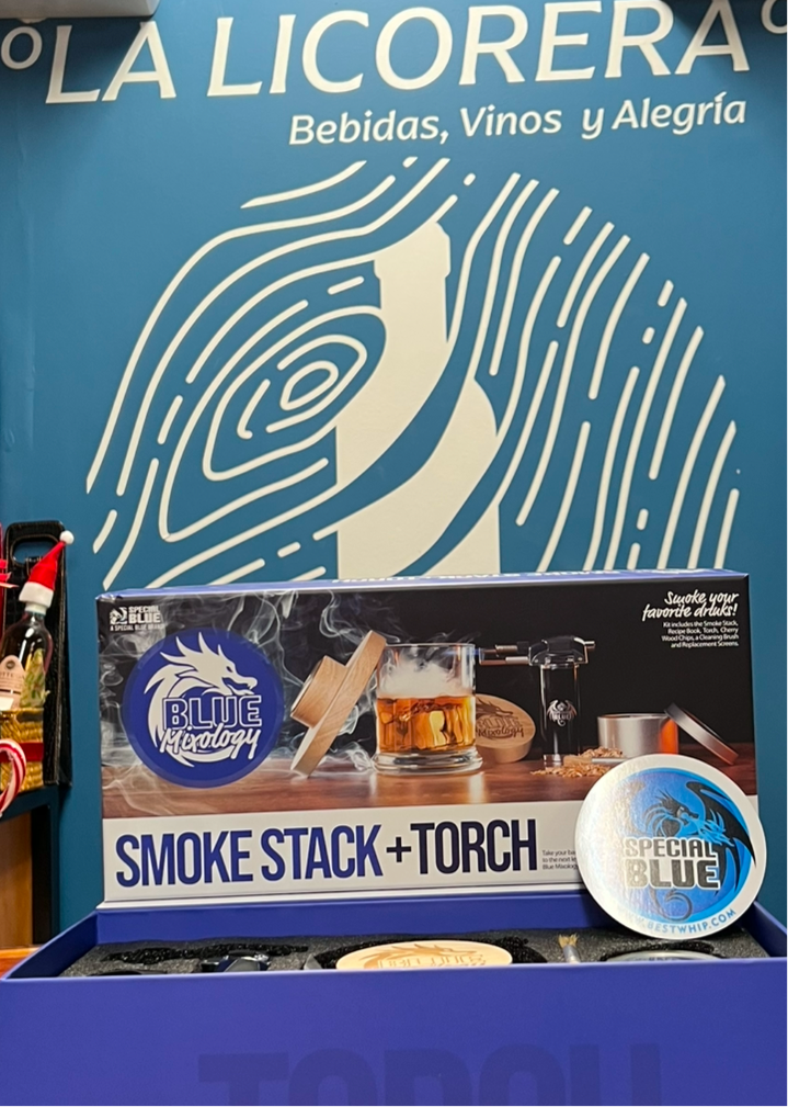 Blue Mixology Smoke Stack + Torch
