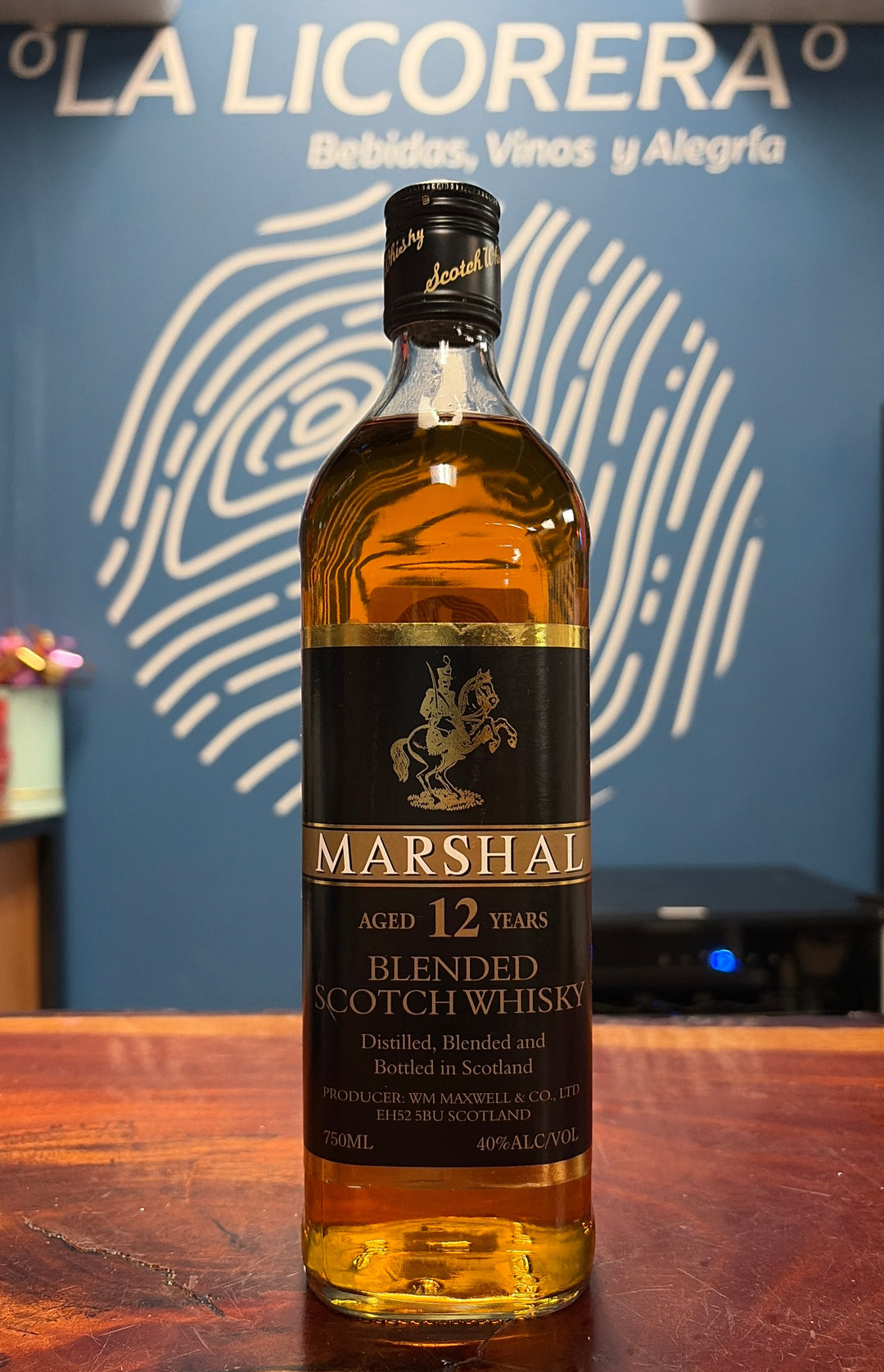 Marshal Aged 12 Years Blended Scotch Whisky 750ml