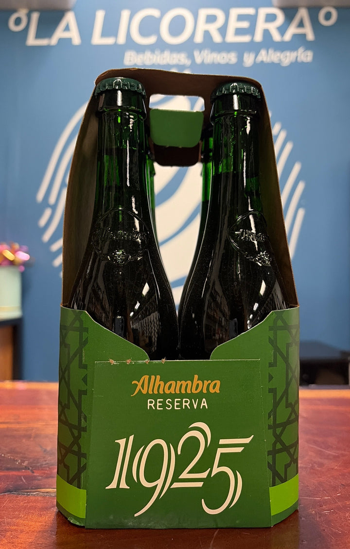Alhambra Reserva 1925 Amber Lager Beer 6-Pack 11.2oz Bottles
