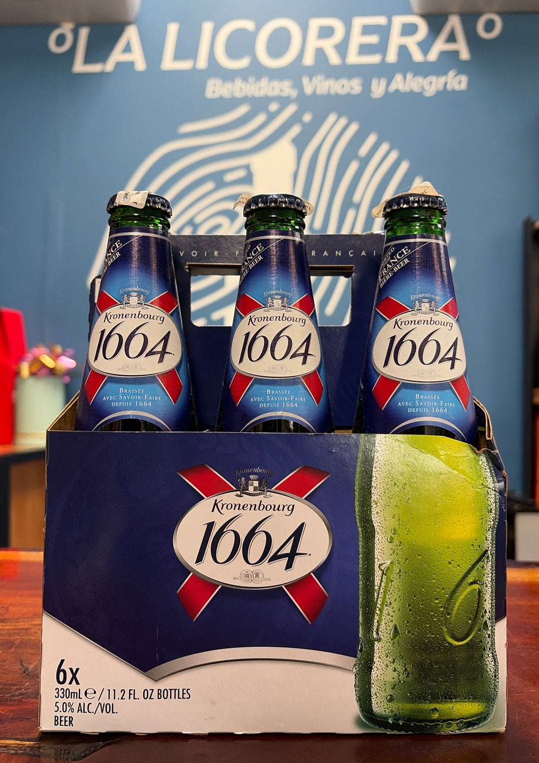 Kronenbourg 1664 Premium Lager Beer 6-Pack 11.2 fl oz Bottles