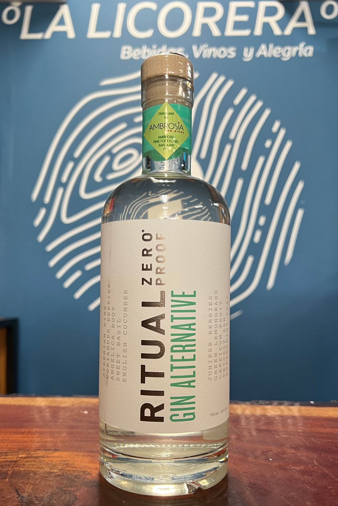 Ritual Zero Proof Gin Alternative
