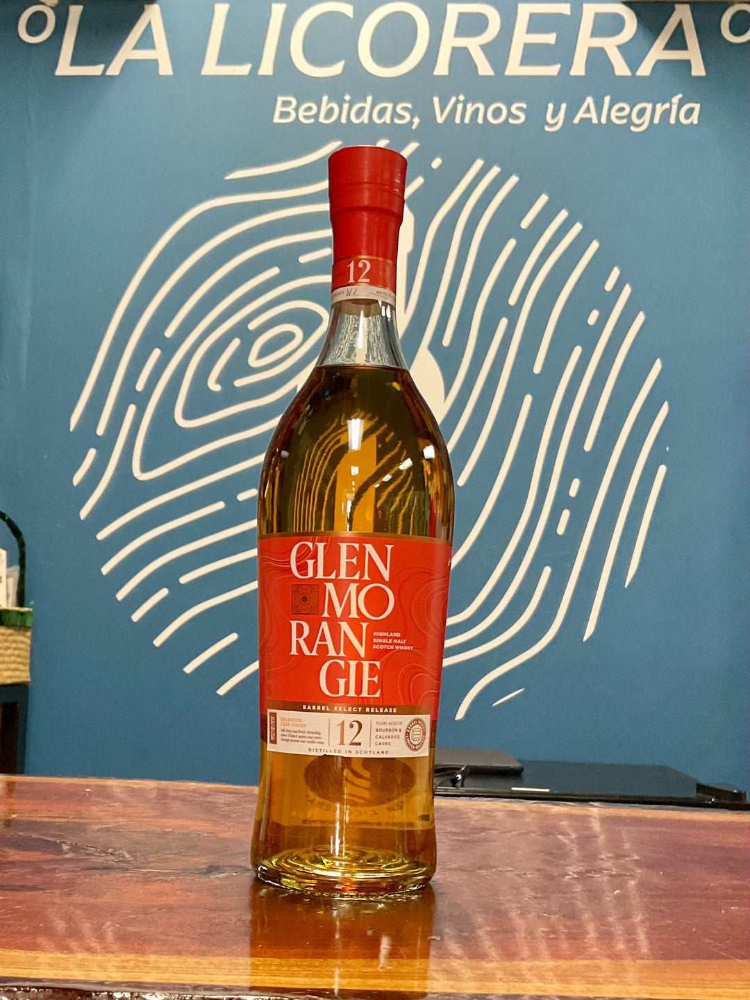 Glenmorangie Calvados Cask Finish Single Malt Scotch Whisky 750ml Scotland 12 Year Old