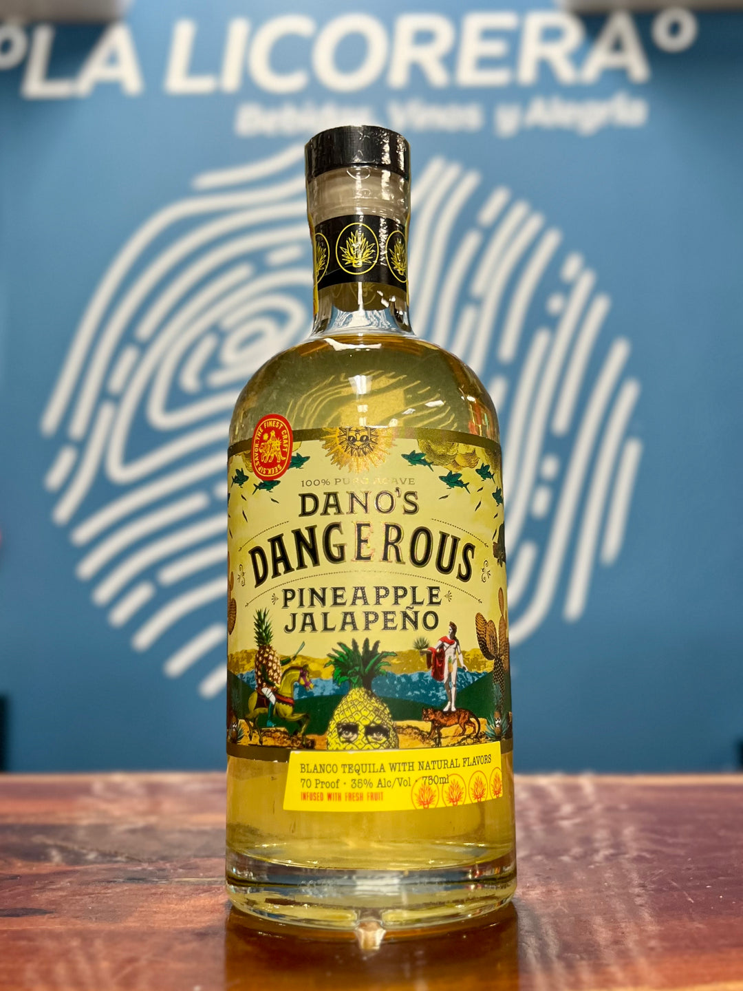 Danos Dangerous Tequila Pineapple & Jalapeño