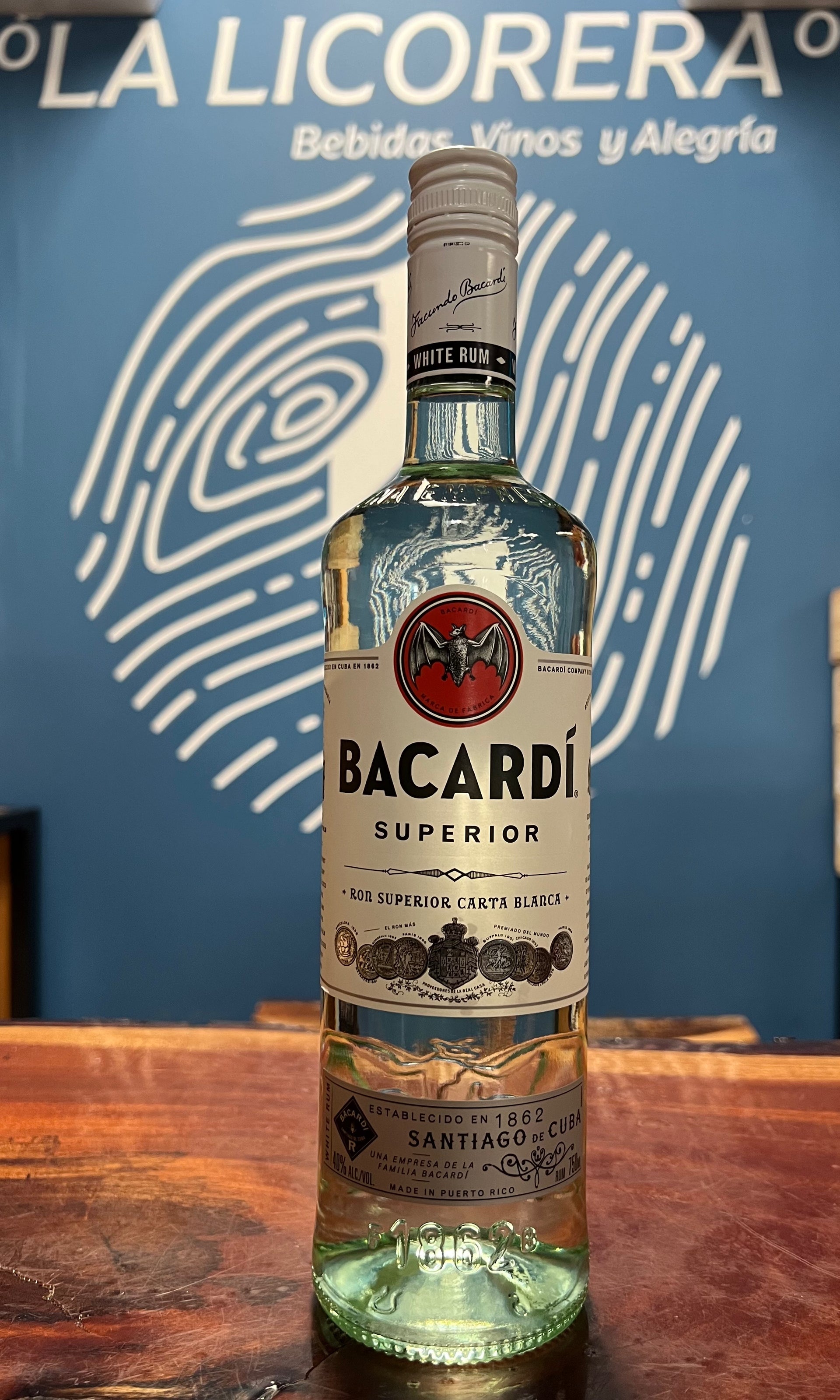 Bacardi Carta Blanca 750ml – La Licorera
