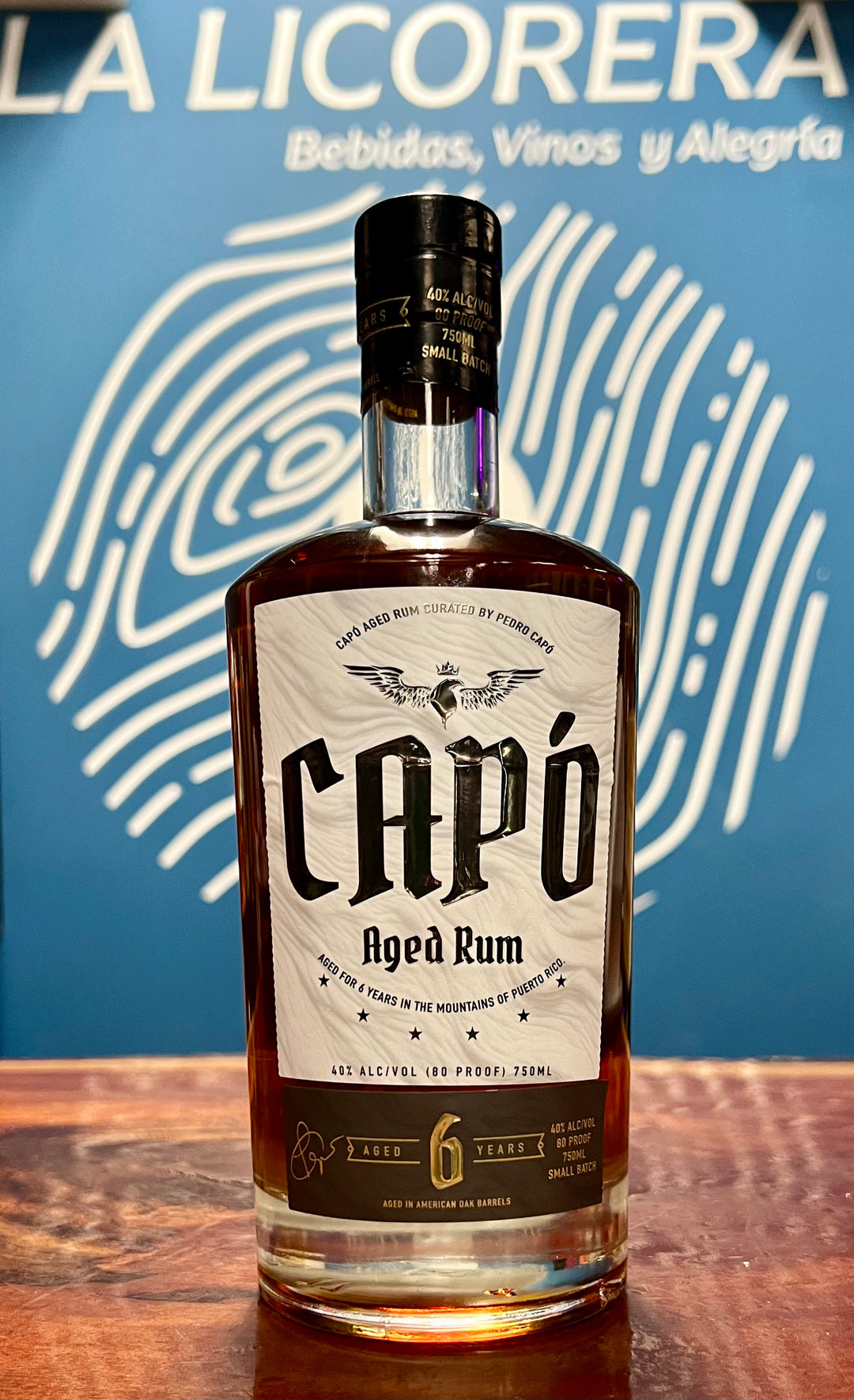 Capó Aged Rum 6 Years 750ml