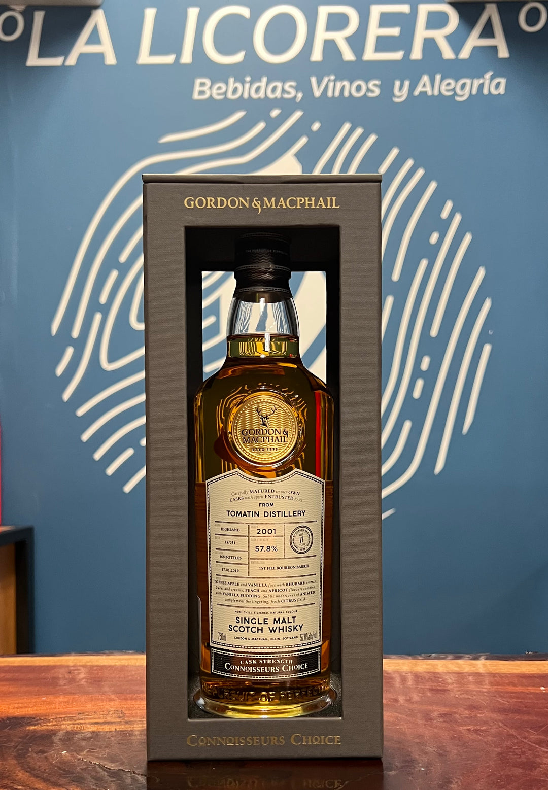 Gordon & Macphail Connoisseurs Choice Tomatin 2001 Whiskey