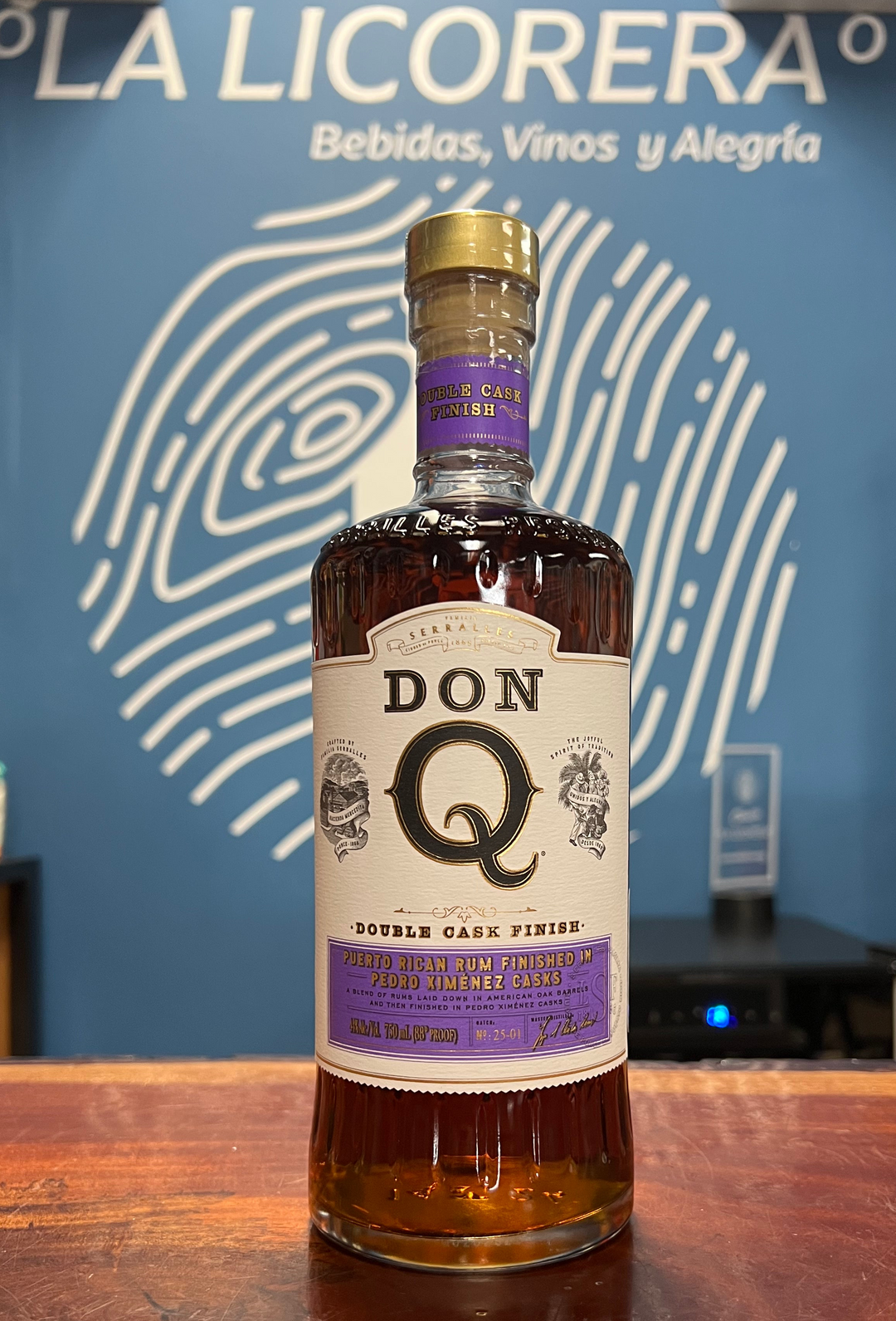 Don Q Double Aged Pedro Ximénez Cask Rum 750ml