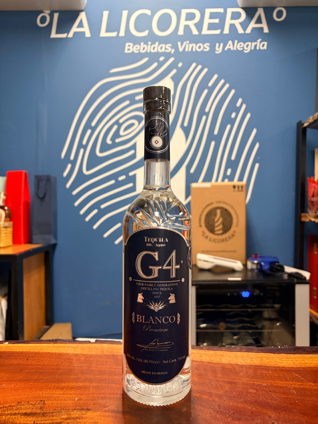 G4 Tequila Blanco 80 Proof 750ml