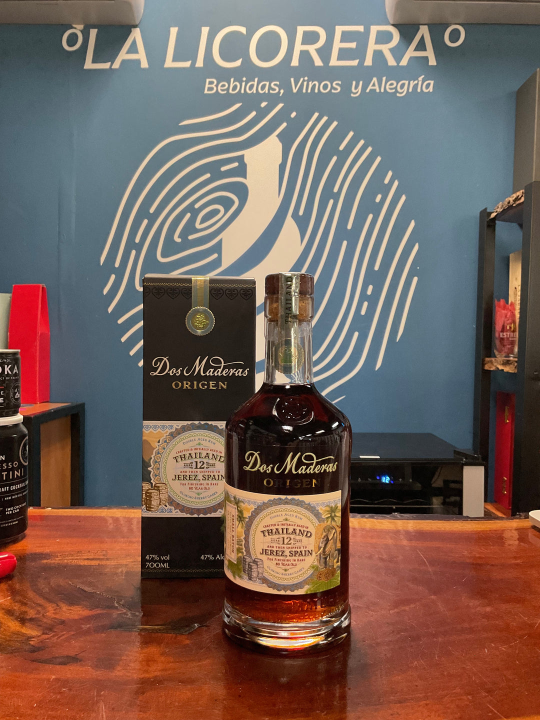 Dos Maderas Origen 12 Year Old Rum 700ml