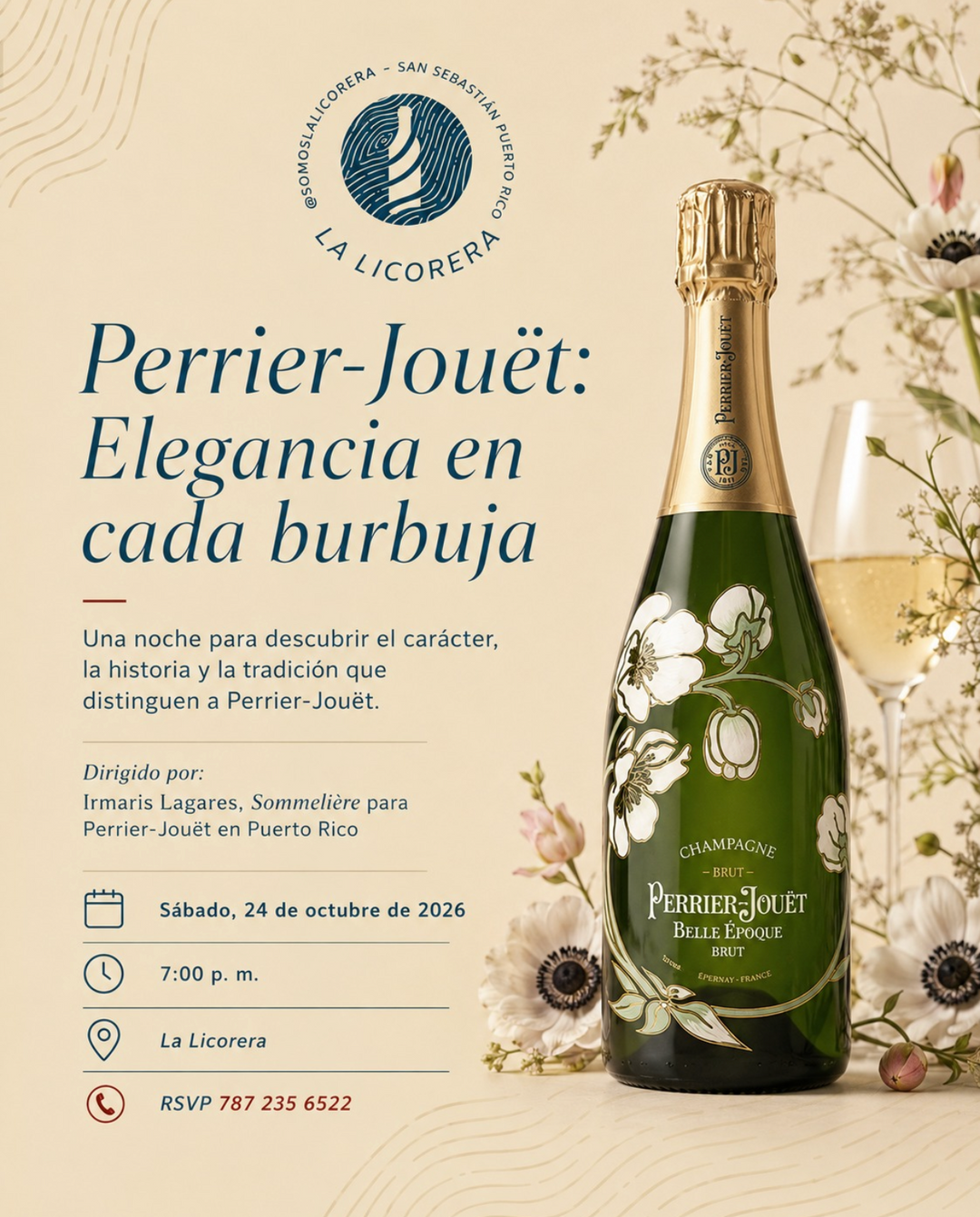 Cata: Perrier-Jouët GUEST (24 de octubre)