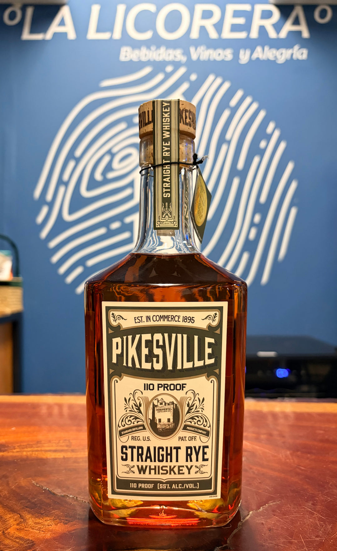 Pikesville Straight Rye Whiskey 110 Proof