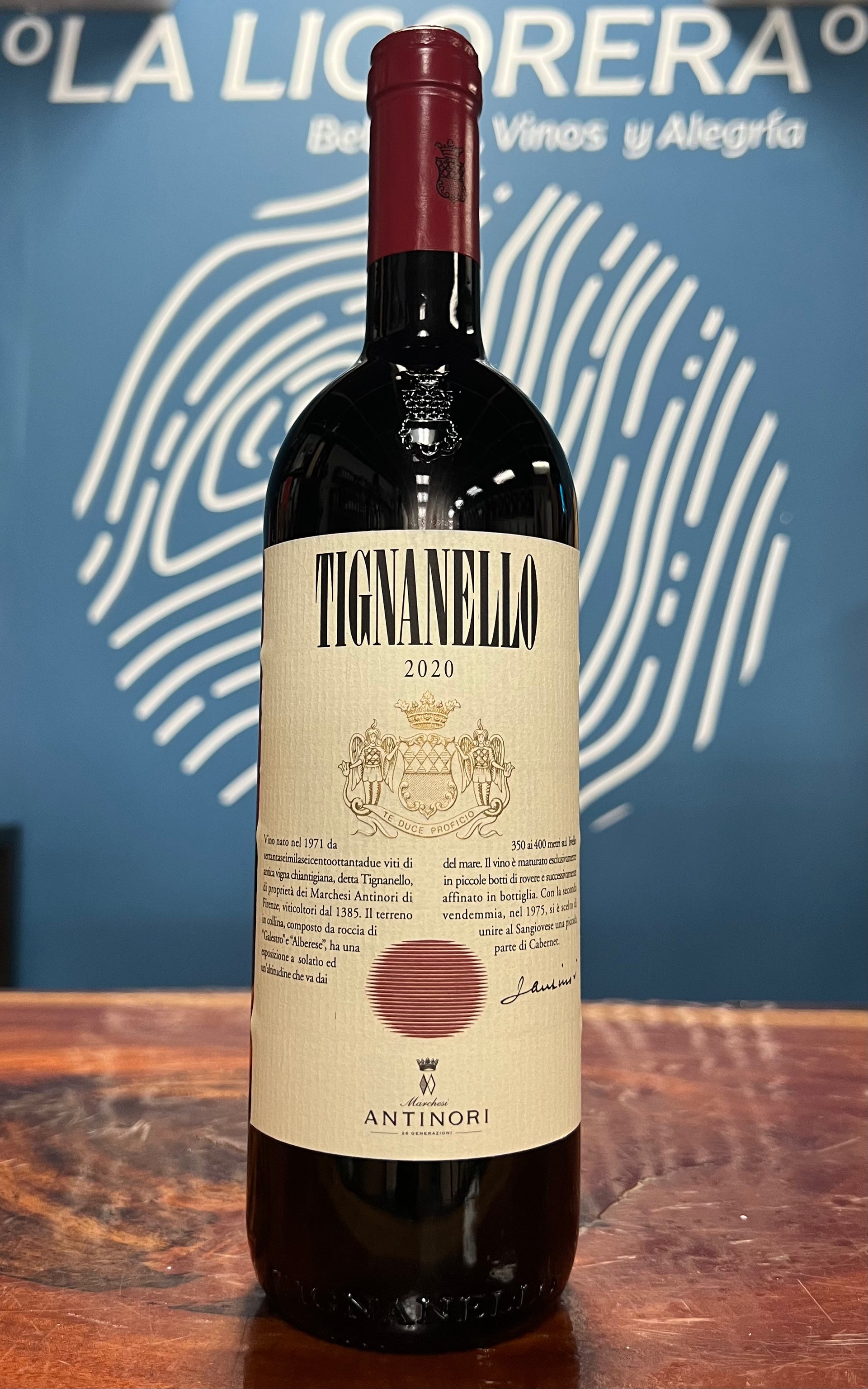 Tignanello 2020 wine – La Licorera