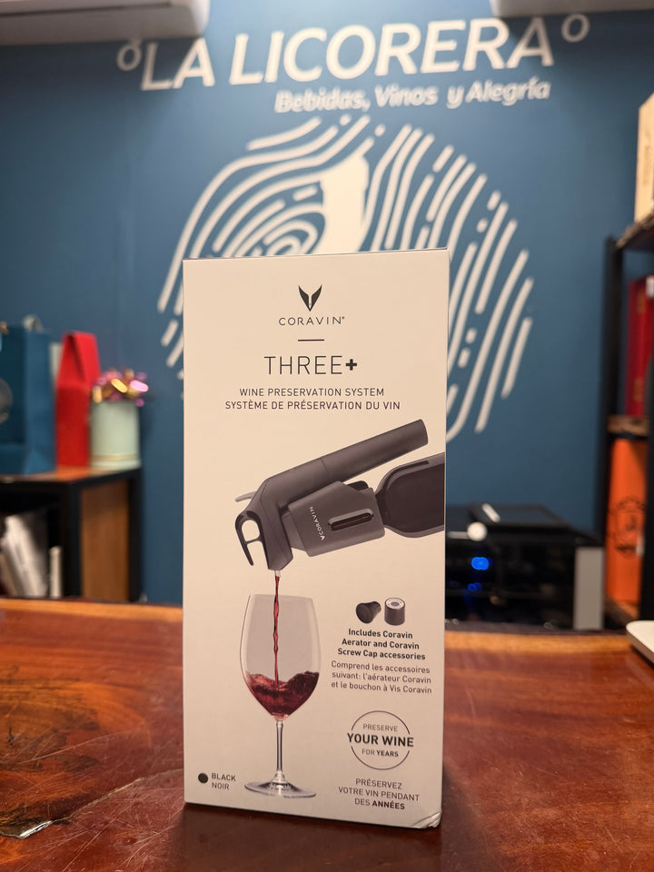 Coravin Timeless Three Plus Wine preservation system (includes Aerator and Screw Cap Accesories)