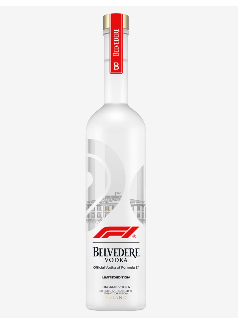 Belvedere Vodka Formula 1 Limited Edition 750 ml – Poland | Ultra-Premium Collector’s Bottle