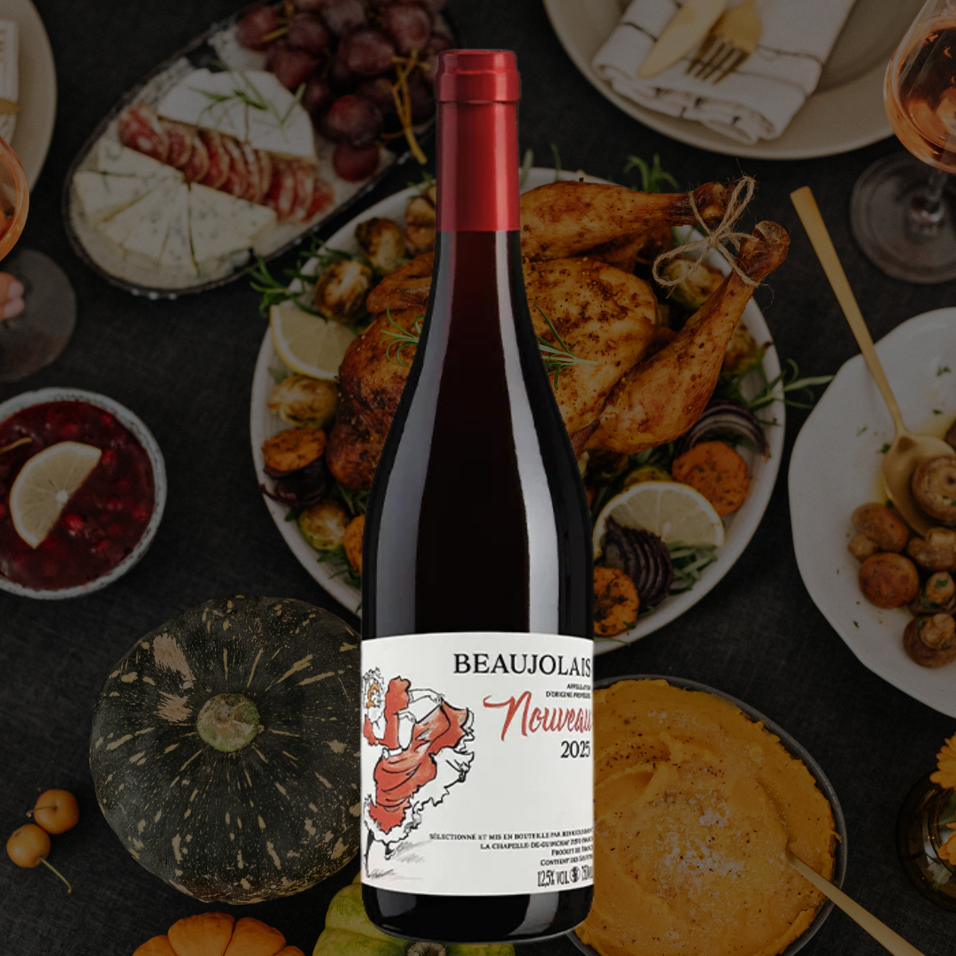 Beaujolais Nouveau — the must-have wine for Thanksgiving.